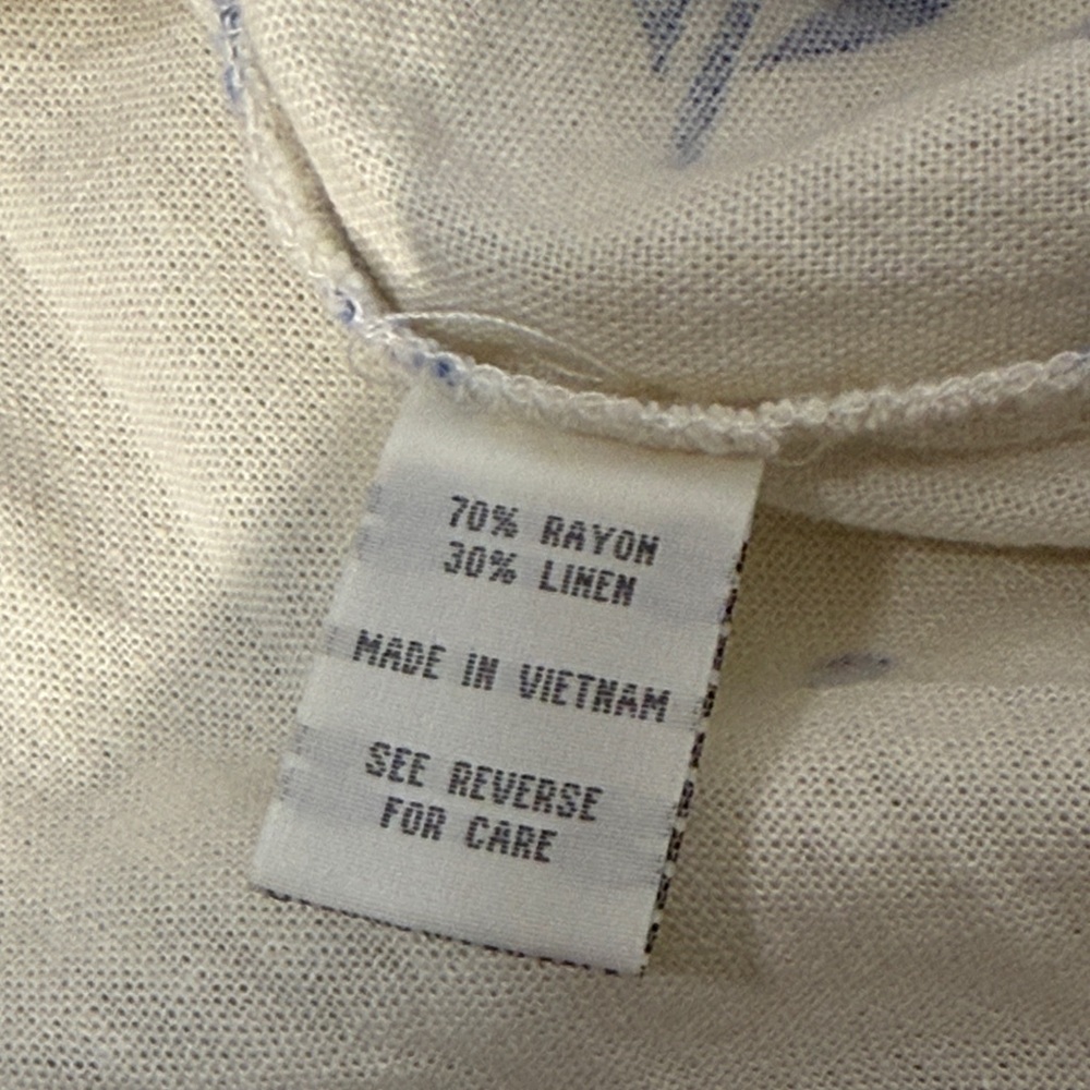 CALI 1850 Printed Linen Shirt & Short Set - Picture 16 of 16